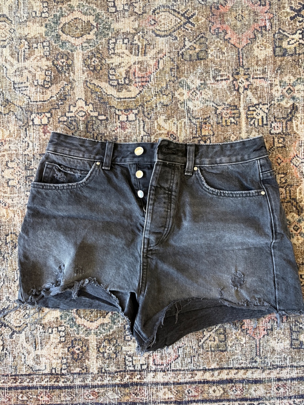 Zara denim shorts